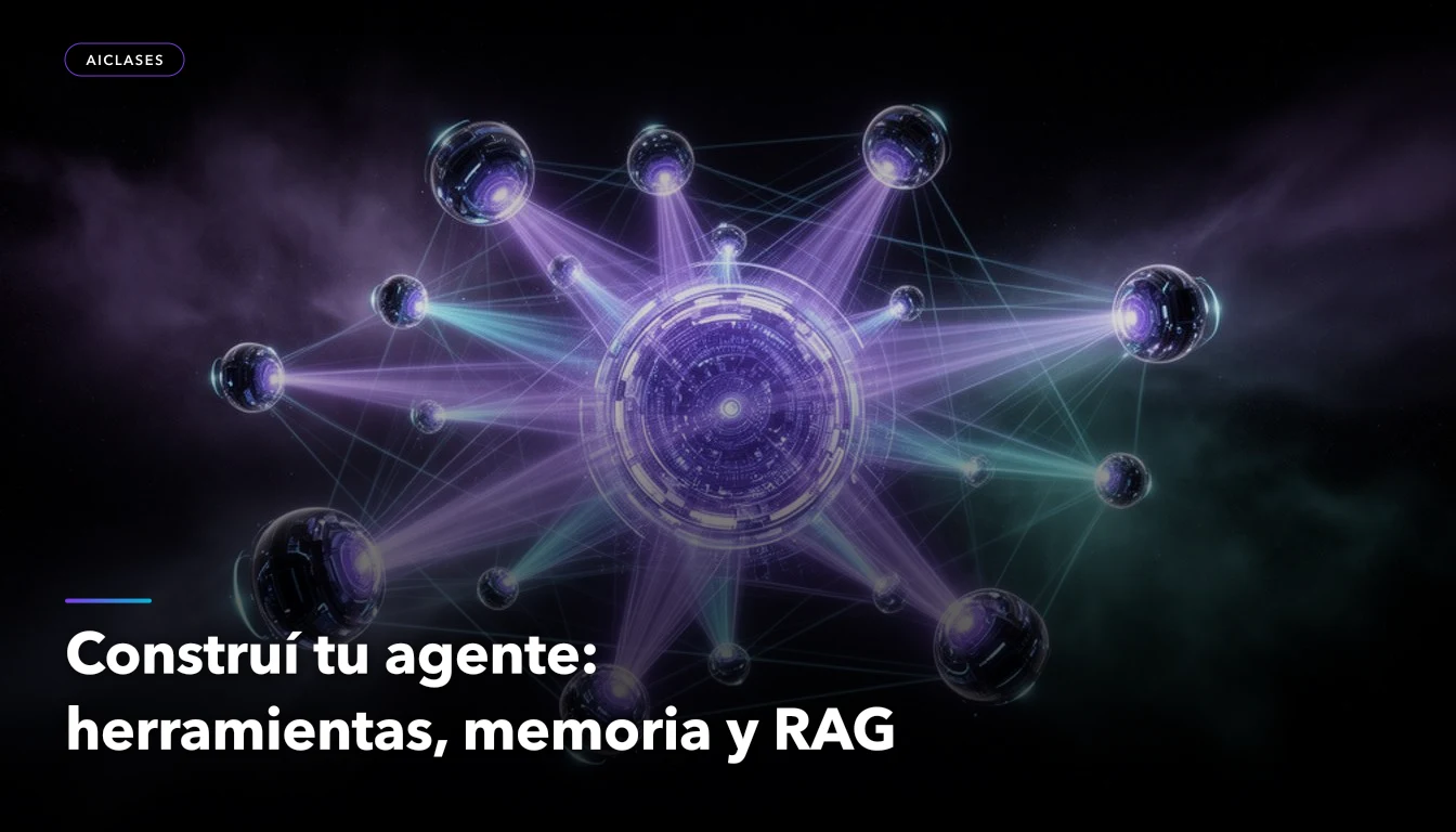 Construí tu agente: herramientas, memoria y RAG